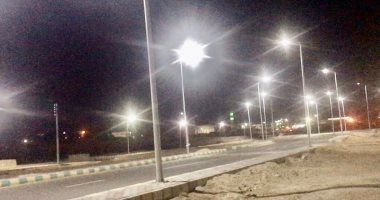 الانتهاء من إنارة ميادين مدينة نخل بوسط سيناء والاستعداد لنشر مساحات خضراء