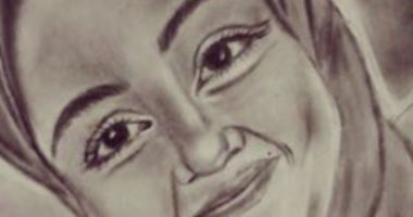 إسراء تشارك اليوم السابع برسومات فنية وبورترية تبرز موهبتها الفنية