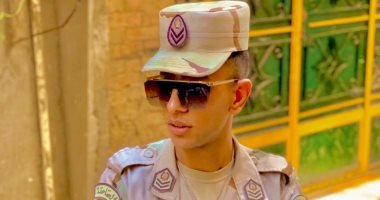 كلنا جيش مصر.. "أحمد" من الجيزة يشارك صحافة المواطن بالزى العسكرى