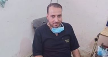 جيشنا الأبيض.. "مؤمن يونس" معاون بمستشفى كفر الدوار فى مواجهة كورونا 100يوم