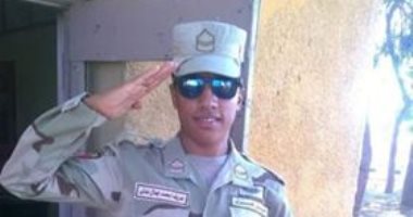 "محمد جمال" يشارك اليوم السابع بصورته بالزى العسكرى بمبادرة "كلنا جيش مصر"