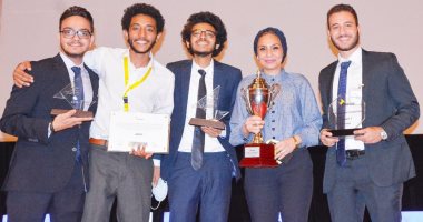 ياسمين الكاشف تحصد لقب أفضل مرشد أكاديمى.. وطلاب جامعة مصر للعلوم والتكنولوجيا فى الصدارة  بمسابقة منظمة ايناكتس