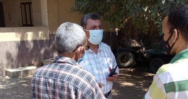رئيس مدينة طنطا يعاين الطرق المقترحة للرصف بنطاق 3 قرى.. صور