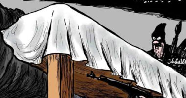 كاريكاتير صحيفة سعودية.. غدر الميليشيات يهدد الحل السياسى فى ليبيا