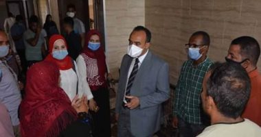 محافظ المنيا يكلف نائبيه بمتابعه إحدى الحالات المرضية وتقديم الرعاية الطبية