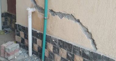 قارئ يشكو تصدع عمارة 19 فى "ابنى بيتك" الحى الثالث فى أسوان
