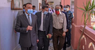 محافظ الإسكندرية : حريصون على إتخاذ الإجراءات الإحترازية لحماية الطلاب