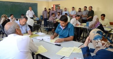 استمرار تصحيح مواد الشهادة الإعدادية بالمنوفية والنتيجة منتصف الأسبوع القادم