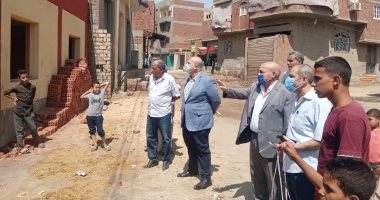 نائب محافظ الجيزة يتفقد قرية الشوبك الغربى بالبدرشين للوقوف على مستوى الخدمات 