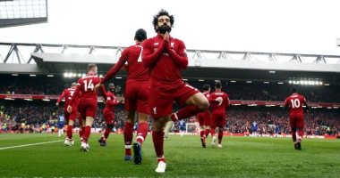 يوجا صلاح ضمن أشهر 10 احتفالات بالأهداف فى تاريخ الدوري الإنجليزي
