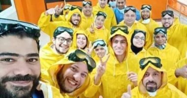 فرحة كبرى بنهاية العزل و شفاء كافة مصابي كورونا فى مستشفى إسنا