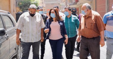 جولة لمنال عوض بمدينة دمياط لمتابعة إجراءات تلقى طلبات وسداد رسوم التصالح 