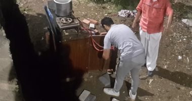 صور.. تشميع محلين ورفع 71 إشغالا فى حملة مكبرة ببنى سويف 