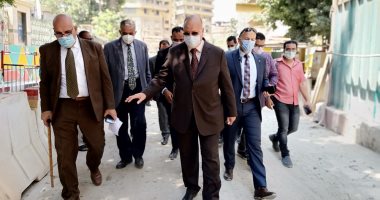 محافظ القاهرة يتابع أعمال تطوير منطقة شمال الحرفيين