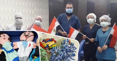 "عندما تكون هوايتك هى وظيفتك".. نجوم الطب النفسى بـ"إسنا للحجر الصحى" يبدعون فى دعم مصابى كورونا.. شاركوا فى شفاء 1053 حالة.. الدكتور أيمن مسئول الفريق: ساعدنا المصابين بالترفيه عنهم ودورنا لا يقتصر على المرضى