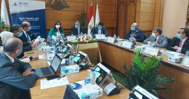 جامعة بنها تستقبل وفدا من مركز الخدمات الالكترونية تمهيدا نحو التحول الرقمى
