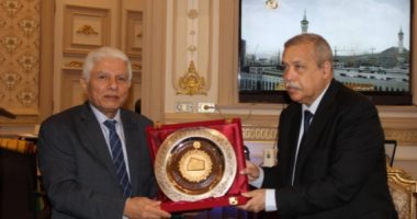 تفاصيل زيارة المستشار عصام المنشاوى لرئيس مجلس القضاء الأعلى