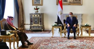 وزير خارجية السعودية على "تويتر": تشرفت بنقل تحيات خادم الحرمين للرئيس السيسى