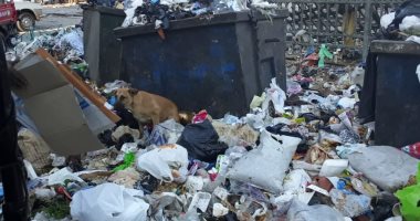 سيبها علينا .. شكوى من انتشار القمامة بشارع المسجد الأقصى بالجيزة