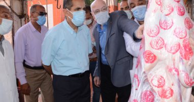 صور.. محافظ الغربية يتابع جاهزية المجازر استعدادا لعيد الأضحي