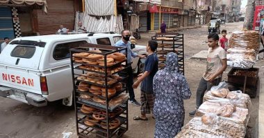 حملة لإزالة الإشغالات بحى ثان المحلة 