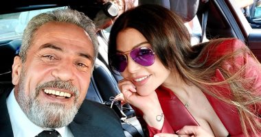 شاهد.. هيفاء وهبى وصبرى فواز من كواليس مسلسل "أسود فاتح"