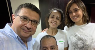 فركش "مش أنا".. حلا شيحة مع ماجد الكدوانى فى آخر يوم تصوير للفيلم