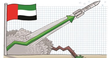 كاريكاتير صحيفة إماراتية.. مسبار الأمل يتحدى كورونا بالإمارات