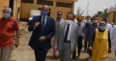 نائب محافظ المنيا يتفقد مجزر ديرمواس العمومى لمتابعة سير العمل
