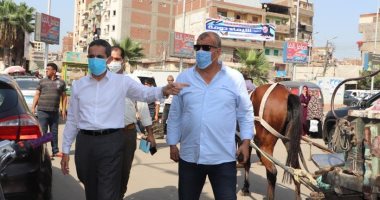 محافظ الغربية يوجه برفع كافة الإشغالات الموجودة بشوارع المحافظة
