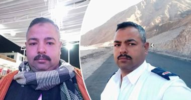 "أدوا الأمانة إلى أهلها".. "سامح" أمين شرطة عثر على مبلغ 200 ألف جنيه بحادث انقلاب سيارة وأعاده لصاحبه.. ويؤكد: اللى عينه مليانة عمره ما يغويه الشيطان.. ولن أقبله على نفسي وأولادي.. وسعدت بفرحة صاحب المبلغ
