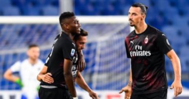 ملخص وأهداف مباراة سامبدوريا ضد ميلان فى الدوري الإيطالي 
