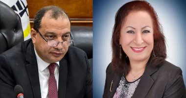 سهام أديب أول سيدة تتقلد منصب أمين عام جامعة بنى سويف