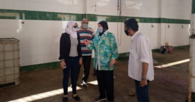 نائبة محافظ القليوبية تتفقد استعدادات المجازر لاستقبال الأضاحى بالعيد.. صور