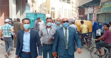 تحرير 65 مخالفة متنوعة بمركز سمالوط ومحافظ المنيا يوجه بضبط الأسواق  