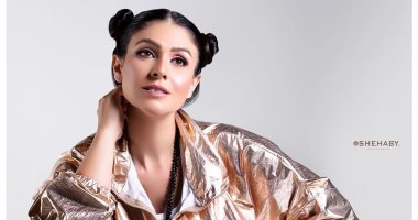 "بضفيرتين فى شعرها".. الفنانة بسمة فى أحدث ظهور.. صور