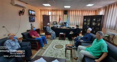 رؤساء المدن بالبحر الأحمر يستقبلون المهنئين من رجال الدين والقيادات بعيد الأضحى..صور