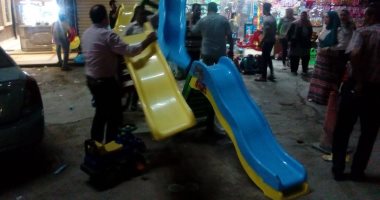 تحرير 21 محضر متنوع ومصادرة 54 إشغال خلال حملة مكبرة بالمحلة