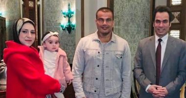 شاهد أول صورة تجمع بين إنجي المسلماني وعمرو دياب  