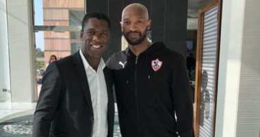 شيكابالا ينشر صورة مع النجم الهولندى كلارنس سيدورف