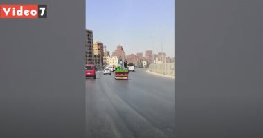 إعادة فتح طريق رأس غارب - الشيخ فضل بعد تحسن الرؤية وسط انتشار الخدمات