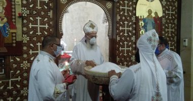 صور.. كاهن كنيسة العذراء بسخا: لدينا آثار قدم السيد المسيح على حجر