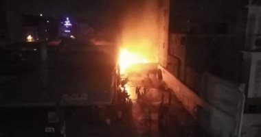 السيطرة على حريق داخل قطعة أرض بالجيزة دون إصابات