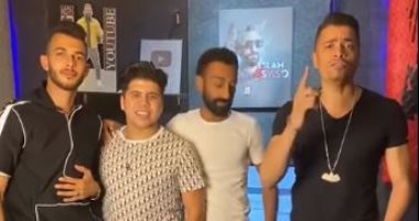 حسن شاكوش يتعاون مع عمر كمال فى عمل فنى جديد.. فيديو