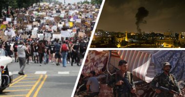 باختصار.. أهم الأخبار العربية والعالمية حتى منتصف الليل.. الدفاعات الجوية السورية تتصدى لأهداف معادية فى سماء دمشق.. ملك إسبانيا السابق يغادر البلاد بعد تقارير عن فضيحة.. مقتل وإصابة 14 شخصا بانفجار شرقى إيران