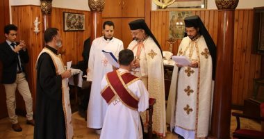 بطريرك الأقباط الكاثوليك يترأس قداس السيامة الرسائلية للشماس ماهر أبادير
