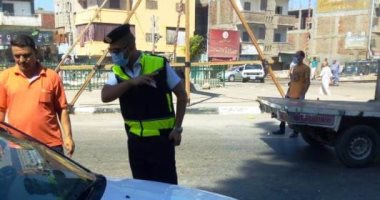 تغريم 68 سائق لعدم الالتزام بالكمامة فى وسائل المواصلات بالشرقية