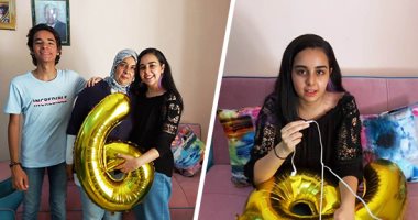 "اليوم السابع" بمنزل السادس مكرر أدبى بالإسكندرية.. رغدة: "مش مصدقة وكنت خايفة من كورونا أكثر من الامتحان".. أتمنى الالتحاق بفنون جميلة.. ووالدتها: صرخت من الفرحة.. وأنصح الأمهات بالابتعاد عن التوتر.. صور