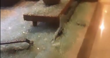 صور من داخل لوكيشن تصوير "أسود فاتح" تظهر آثار تدمير ‏انفجار بيروت