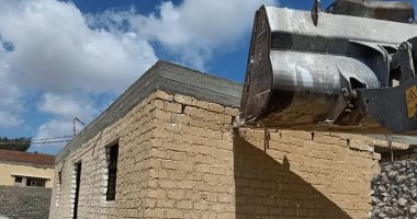 إزالة أبنية مخالفة على مساحة 600 متر بالعامرية غرب الإسكندرية
